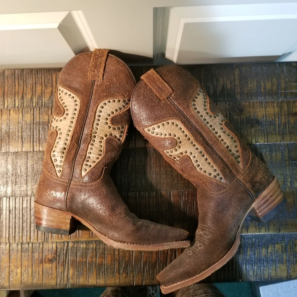 EUC Frye Python Boots - Picture 7 of 8